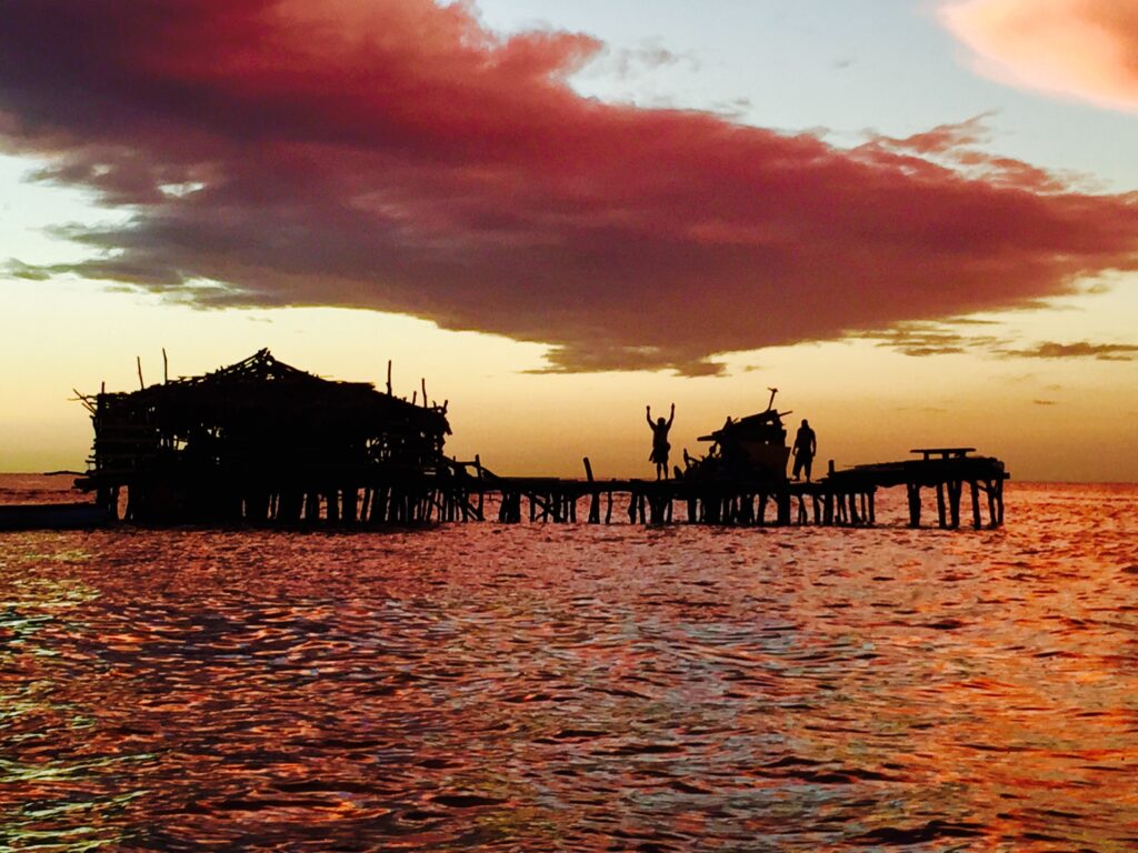 Floyd's Pelican Bar on water Jamaica